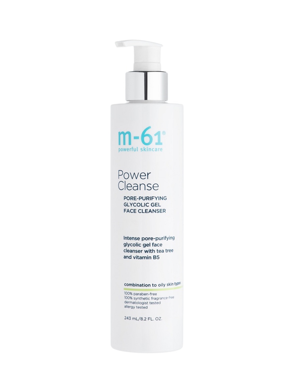 M-61 Power Cleanse Glycolic Gel Face Cleanser